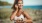 woman out for exercise at the beach