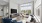a living room with a tv and couches